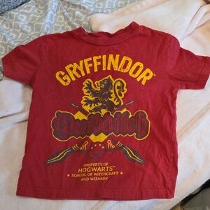 Warner Bros. Gryffindor Quidditch Kids T-Shirt - Red and Yellow
